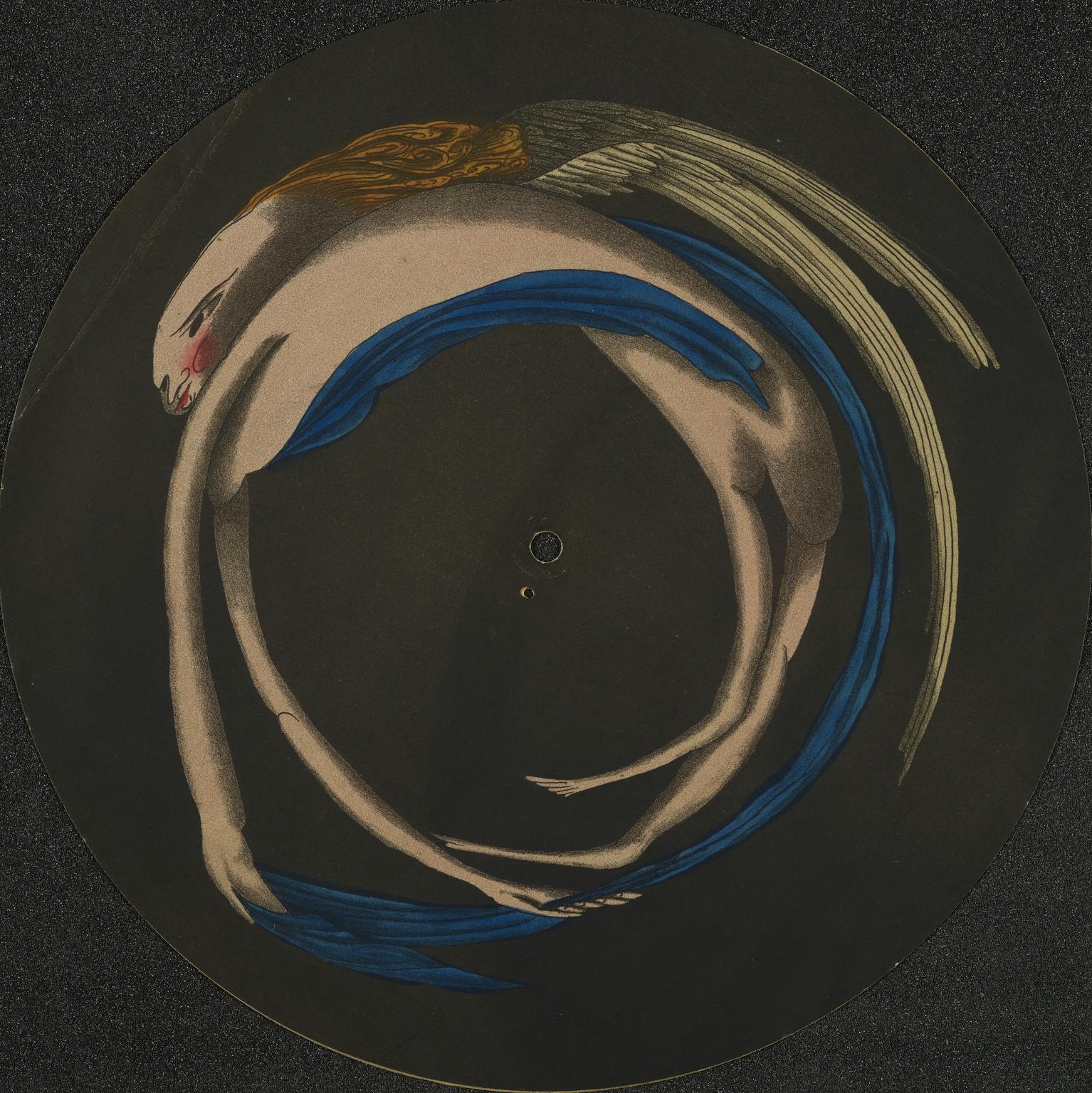 Print, translucent paper disc | Science Museum Group Collection