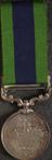 Indian General Service Medal with bar for \"Afghanistan