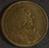 Circular gilt medal