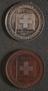2 circular medals