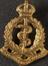 Brass badge of the Royal Army Medical Corps