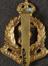 Brass badge of the Royal Army Medical Corps