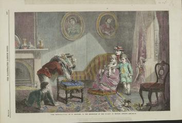 Colour print from Illustrated London News of 28 May 1864