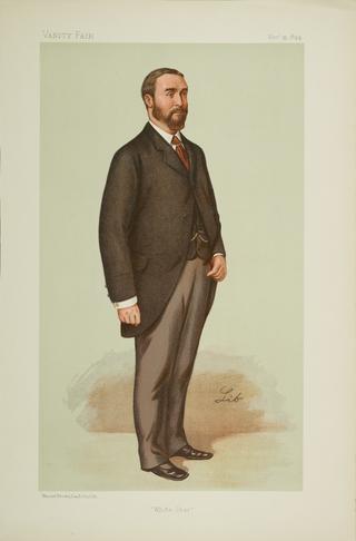 Chromolithograph, portrait of Thomas Henry Ismay