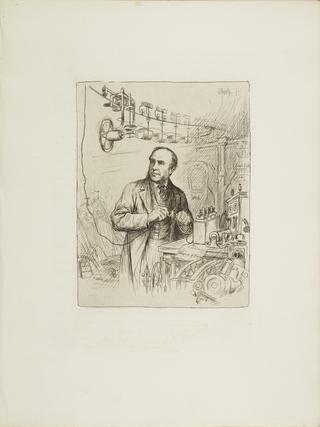 Etching by W. Hole from "Quasi Cursores"