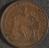 Circular metal penny token