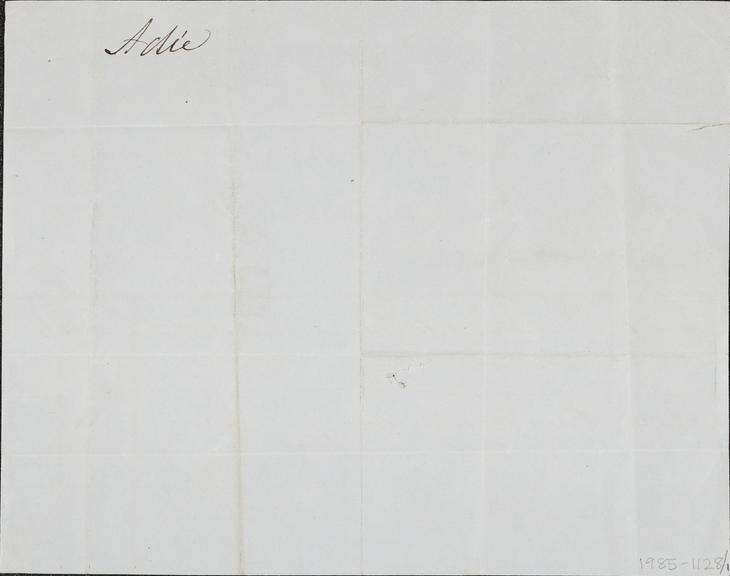 Receipt with letter heading. Alexander Adie & Son