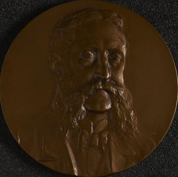 Bronze medal commemorating Guilelmo Koerner