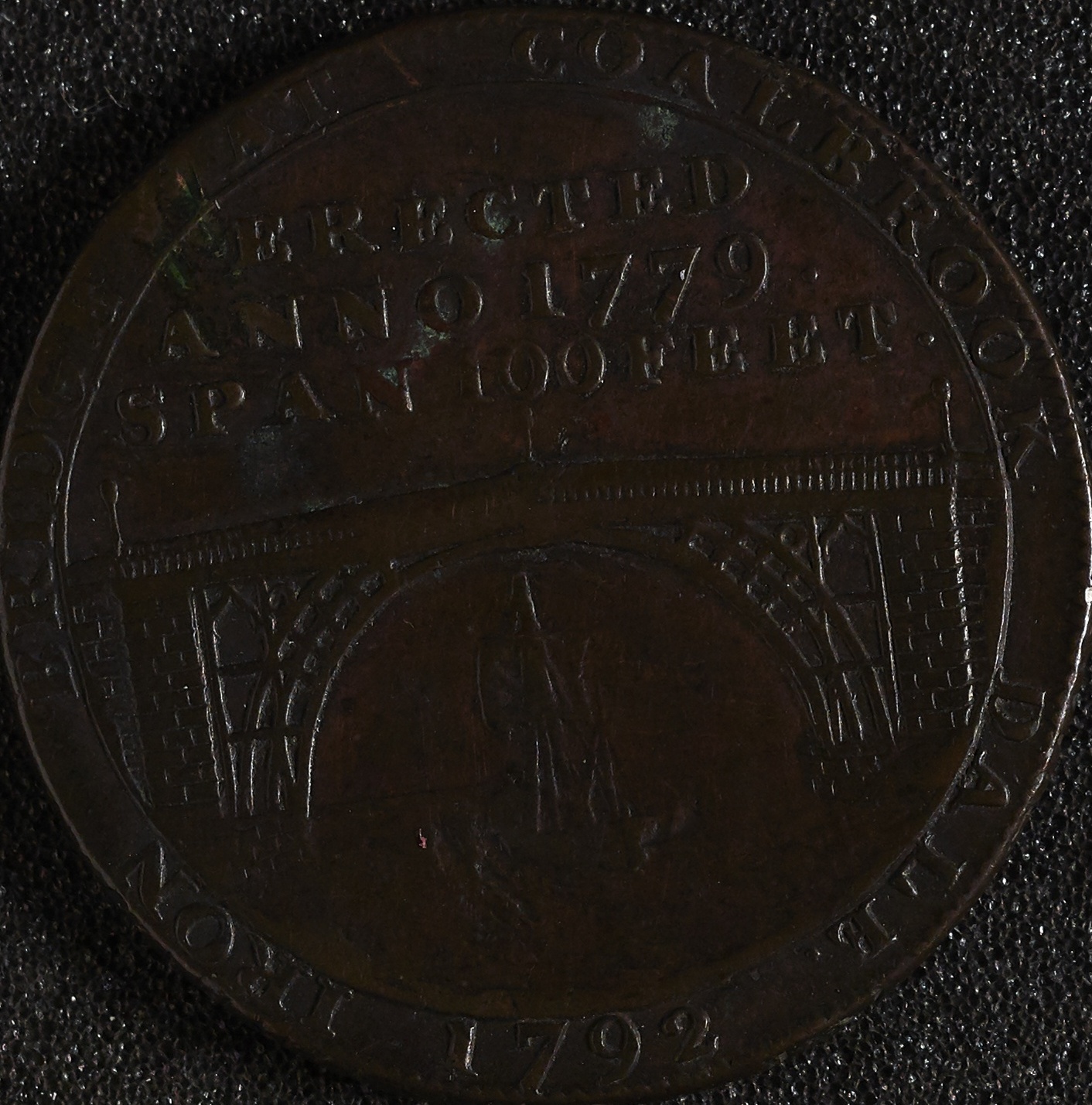 Coalbrookdale halfpenny token