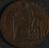 Token, copper, 28mm diameter. Macclesfield halfpenny