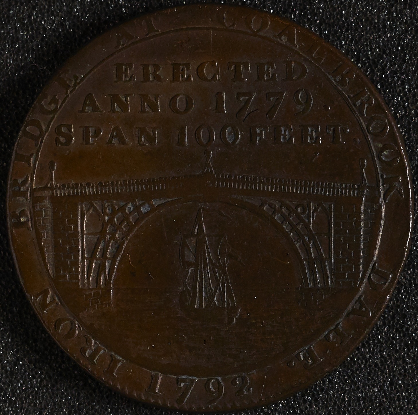 Coalbrookdale halfpenny token