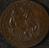 Token, copper, 21mm diameter. Middlesex token