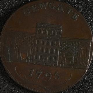 Middlesex token, Newgate, 1795.