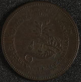 Middlesex token, 1789-1800.