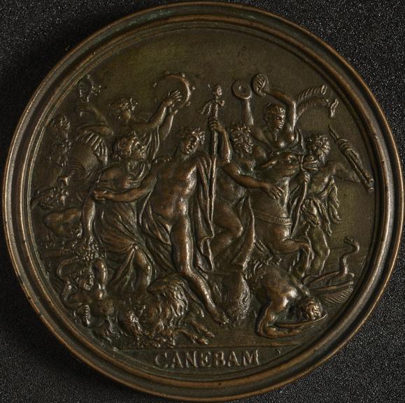 Gilt bronze medal, Franciscus Redi Patritus Aretinus
