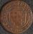 Circular copper coin