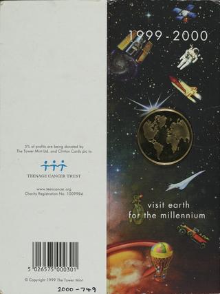 Official Millennium Greenwich Mint medallion 2000