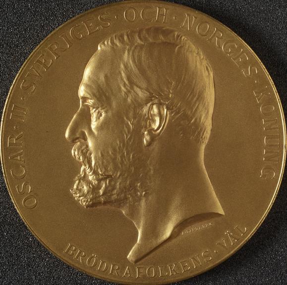 Medal, Swedish, designed by A Lindberg