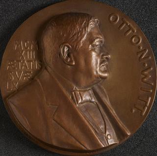 Medal, commemorating chemist Otto Witt (1853-1915)