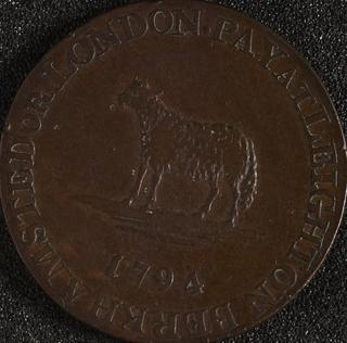 Leighton Buzzard halfpenny token