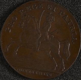 Norwich halfpenny token, 1793