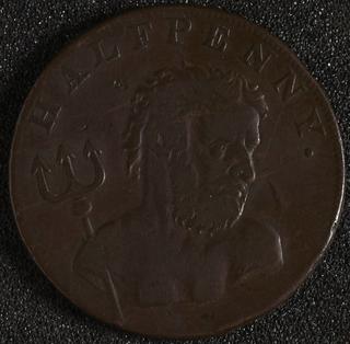 London halfpenny token