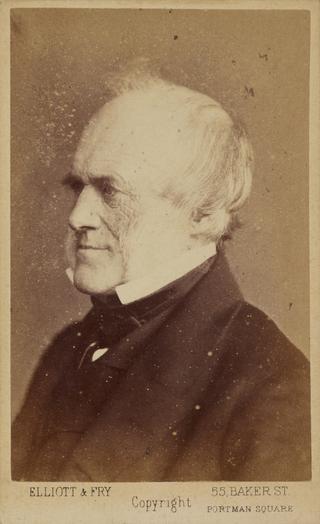 Carte de Visite photograph. Sir Charles Lyell. geo