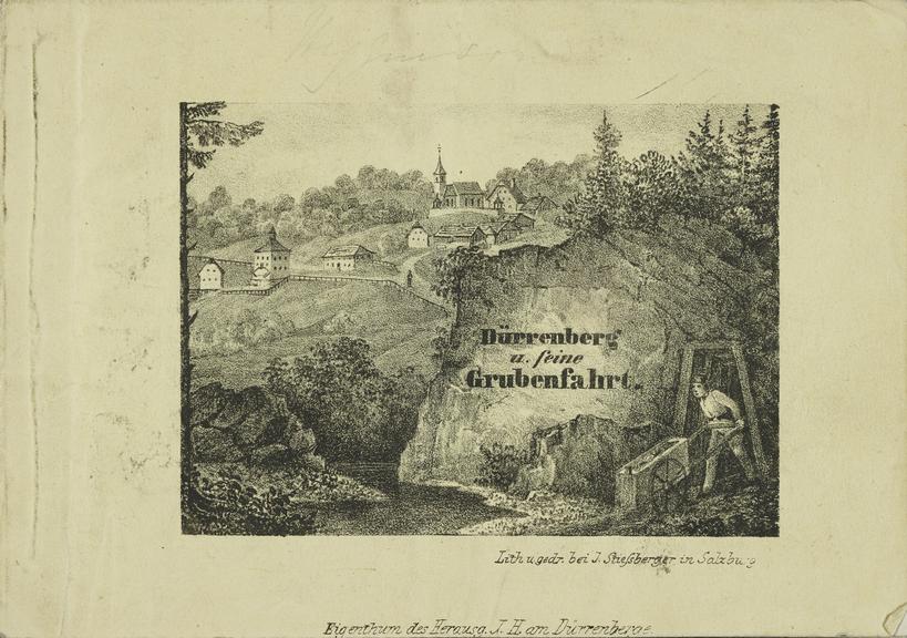 Lithographs: Booklet of 8 scenes and cover