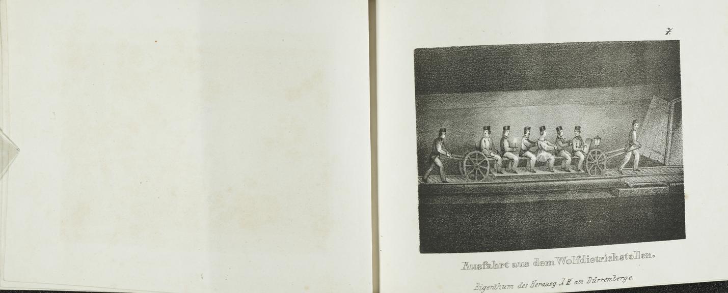 Lithographs: Booklet of 8 scenes and cover