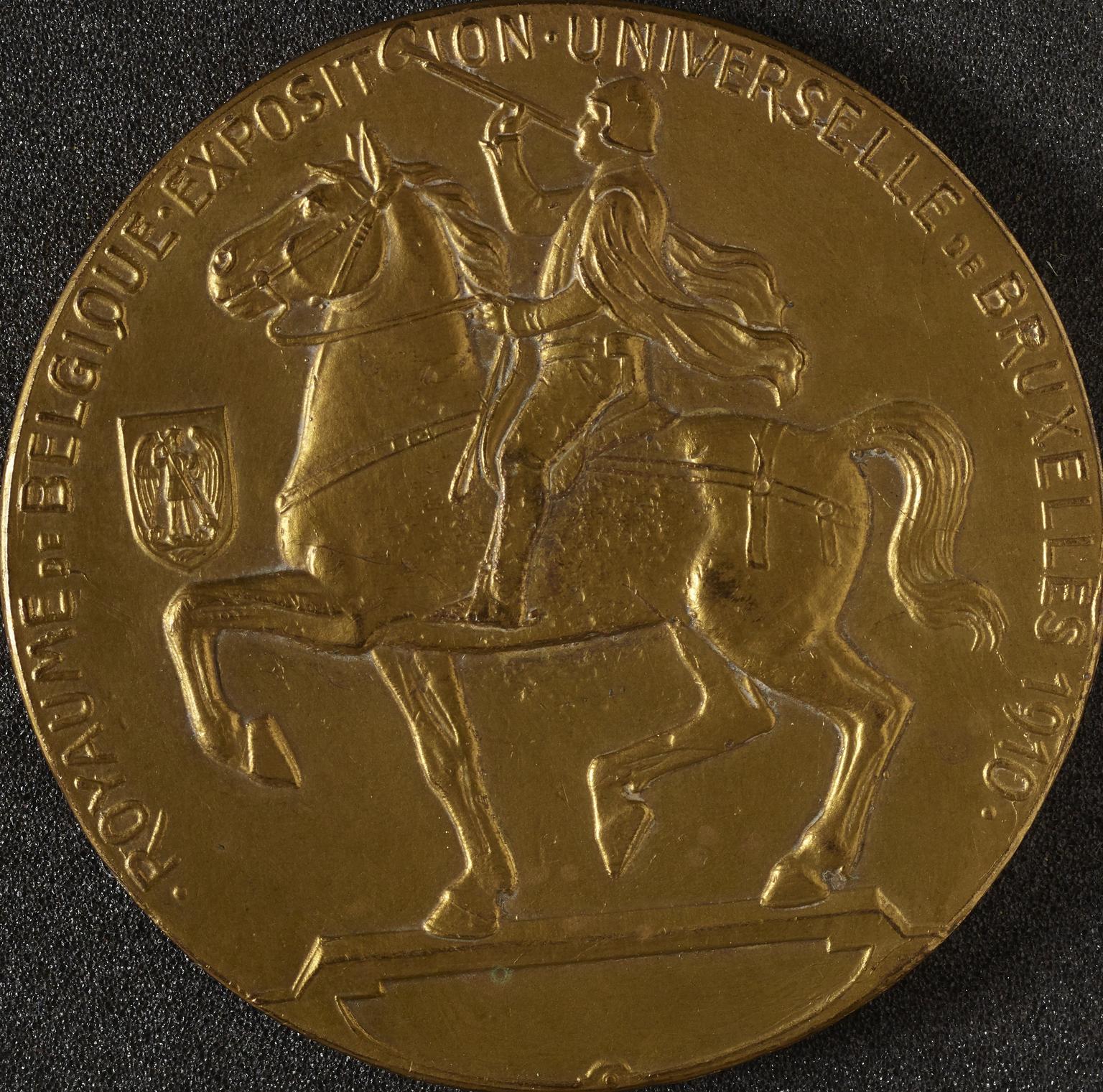 Brussels International Exposition medal