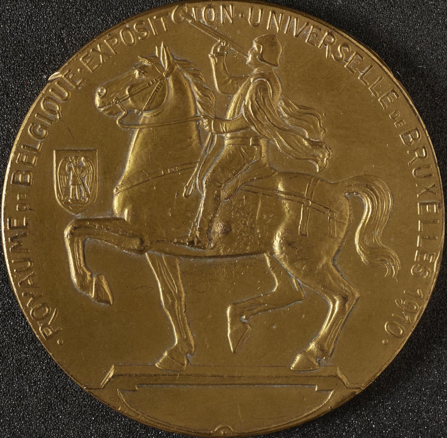 Brussels International Exposition medal