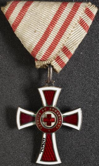 Enamel medal