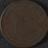 Token, copper, 36mm diameter. Birmingham workhouse penny