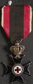 Elaborate enamelled black medal