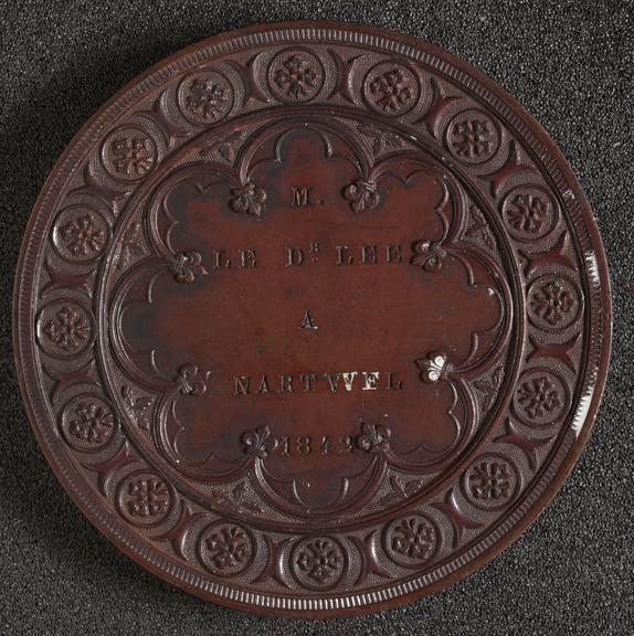Bronze membership medal of the Societes Numismatica Belgii