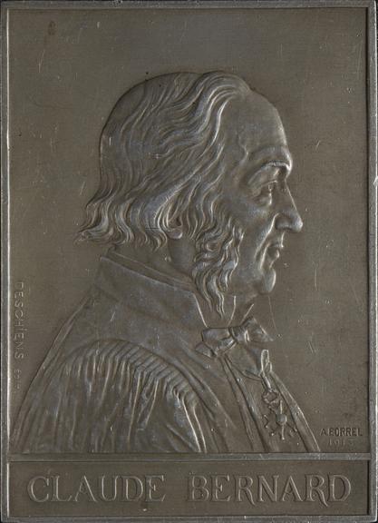 Medal commemorating Claude Bernard