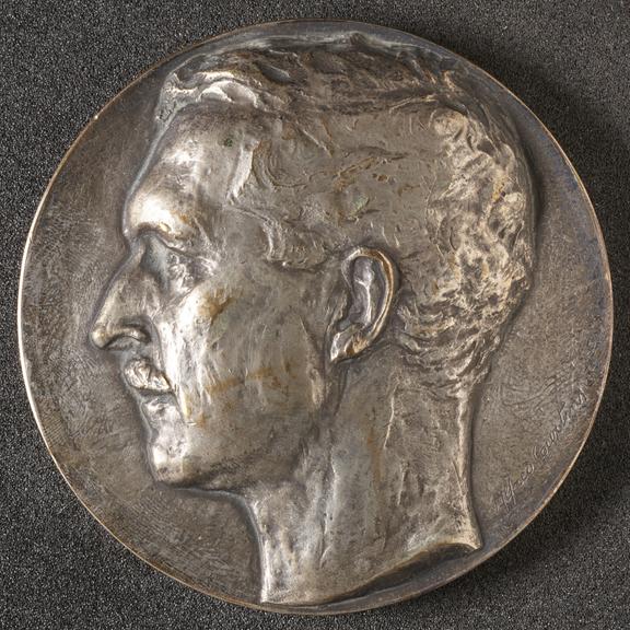 Medal, silvered, Fonds National de la Recherche Scientifique