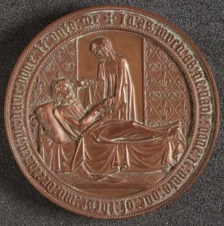 Medal, North Staffordshire Infirmary, 1868