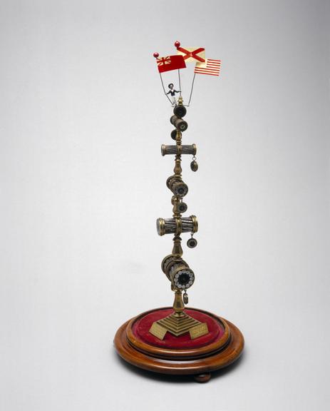 Cable 'tree' decorative souvenir of the Transatlantic Cable, 1858