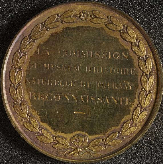 Gold medal awarded to Mr. Den Duyts
