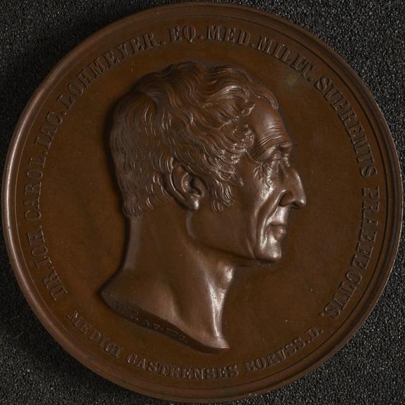 Bronze medal to commemorate J.C.J. Lohmeyer