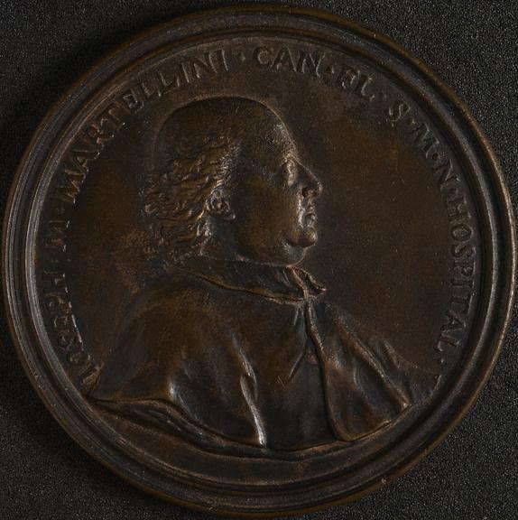 Bronze medal to commemorate J.M. Martellini