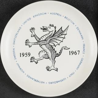 Commemorative plate