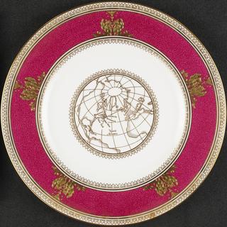 Commemorative plate for Standard Telephones & Cables