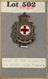 Silver gilt and enamelled badge of the Bulgarian Red Cross