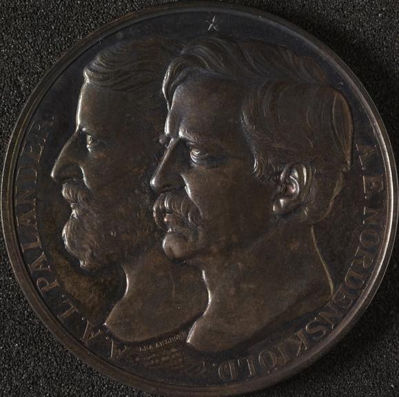 Medal commemorating Nordenskiold and Palander | Science Museum Group ...