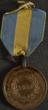 Bronze medal with ribbon