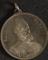 Silver pendant medal commemorating Dr