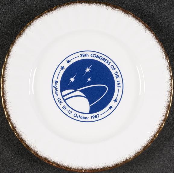 Commemorative plate, 38th Congress of the IAF