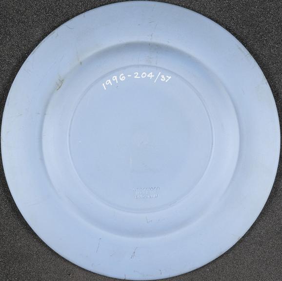 Commemorative plate, LATIMERIA CHALUMNAE, JLB Smith